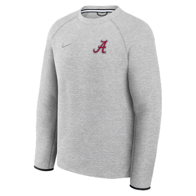 Alabama Tech Fleece Men's Nike College Pullover Crew. Nike.com